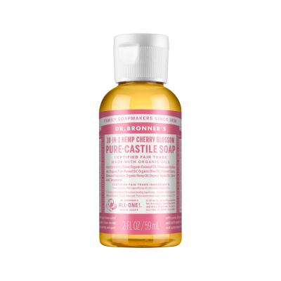 Dr. Bronner's Pure-Castile Soap Liquid (Hemp 18-in-1) Cherry Blossom 59ml